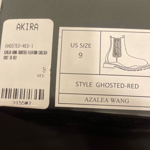 Red and Black Size 9 - Picture 2 of 5